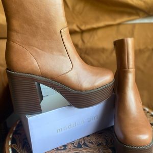 Madden Girl | Platform Booties | 8.5 | NWT | Never Worn
